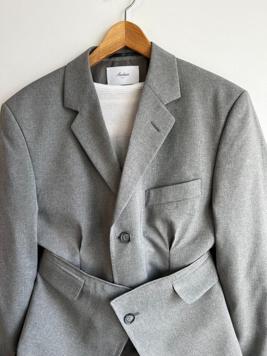 THE ARCHIVE BELT BLAZER — NO. 002
